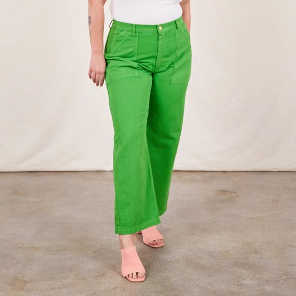 Big Bud Press Work Pants in Kelly Green - Picture 1 of 5